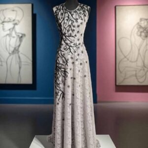 Noir Elysium Lace Couture Gown